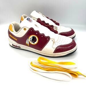 Vintage Reebok NFL x Recline Washington Redskins Sneakers Size 11 *See Flaw Pics
